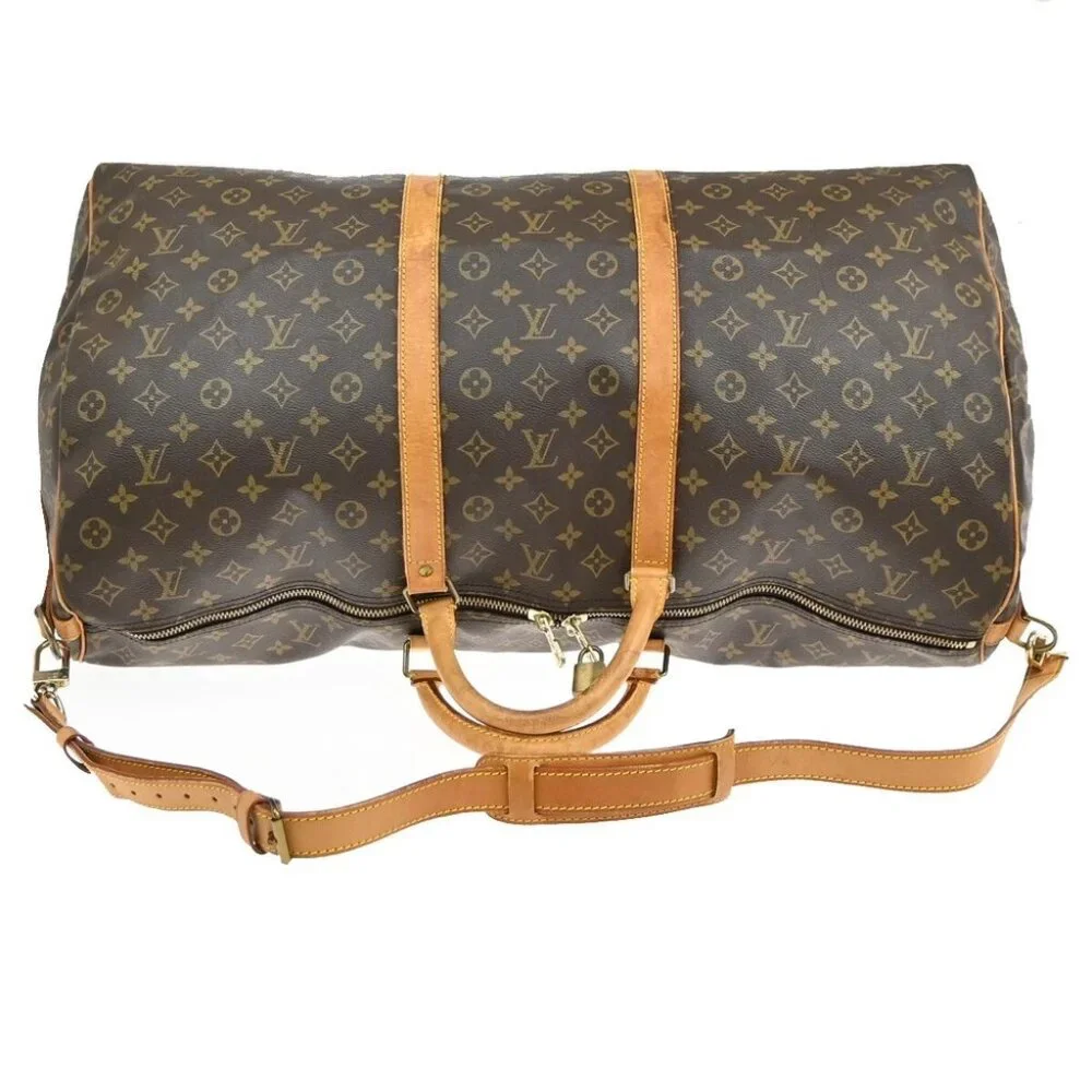 LOUIS VUITTON Keepall Bandouliere 60 2Way Hand Bag Monogram BN